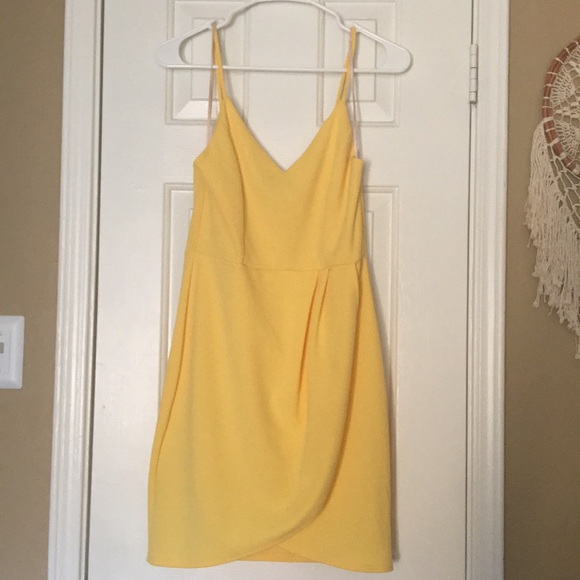 rue 21 yellow dress